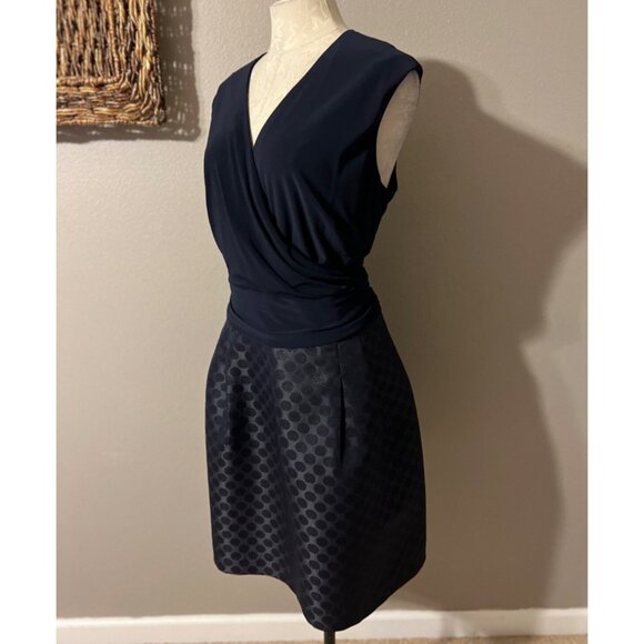 American Living Ralph Lauren Dress 18 Blue A Line Stretch Church Party Career - Picture 4 of 7